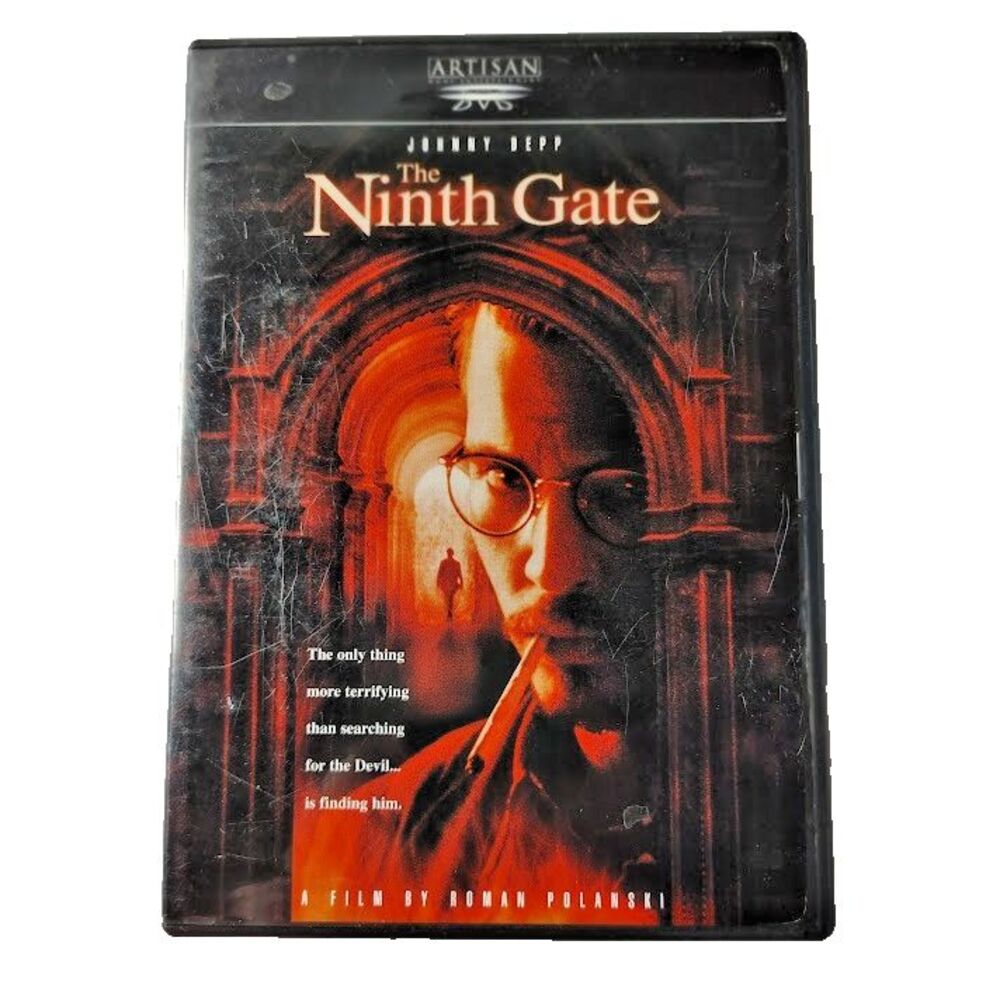 The Ninth Gate DVD 2000 Movie Johnny Depp Horror R